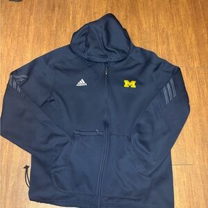 Adidas Dark Blue Michigan jacket
